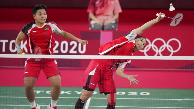 Foto: Singkirkan Ganda Korea Selatan, Greysia Polii/ Apriyani Rahayu Ukir Sejarah Lolos ke Final Olimpiade Tokyo 2020