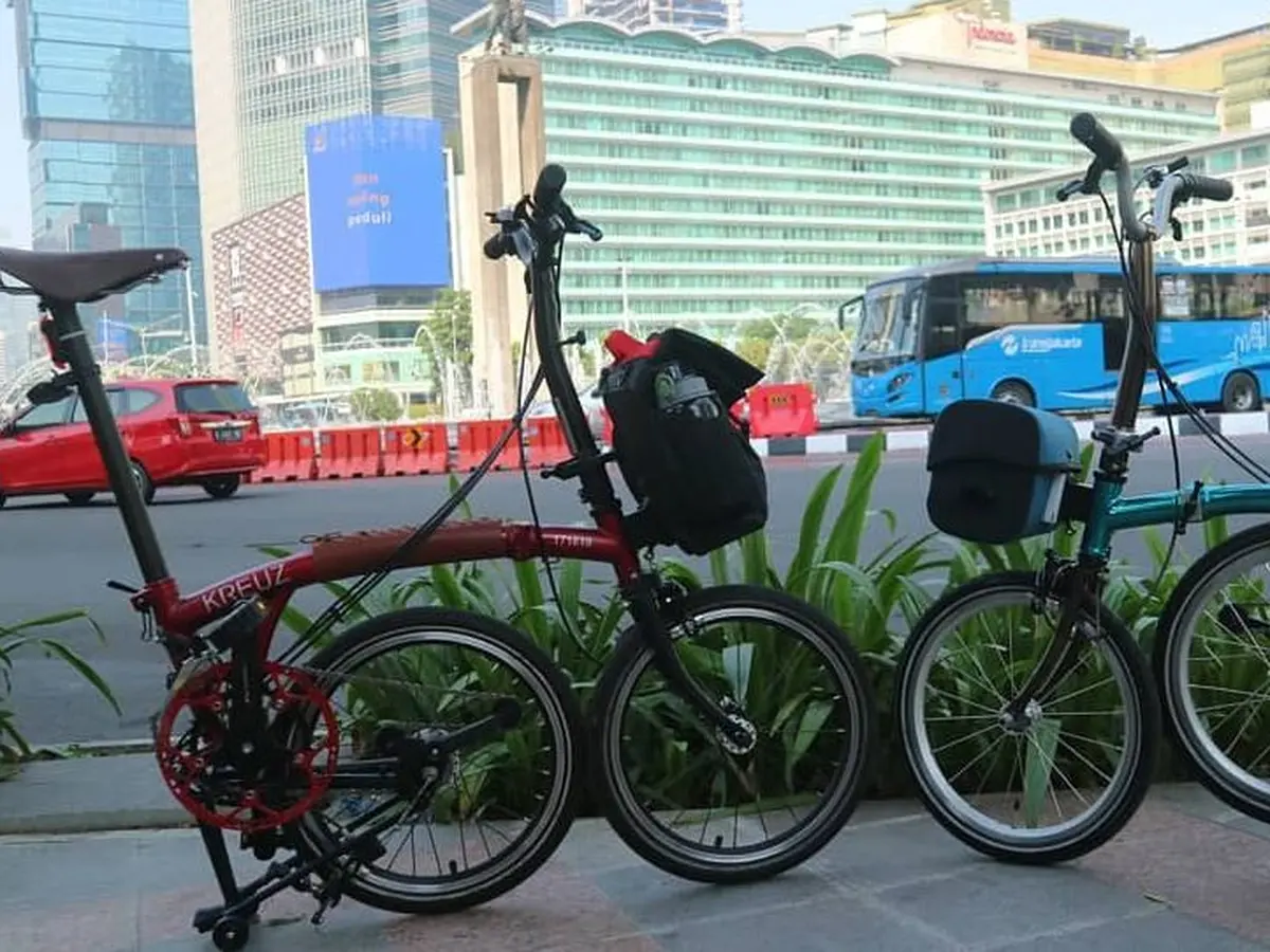 Kreuz top folding bike