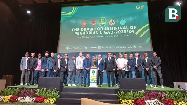 Drawing Semifinal Pegadaian Liga 2 2023/2024