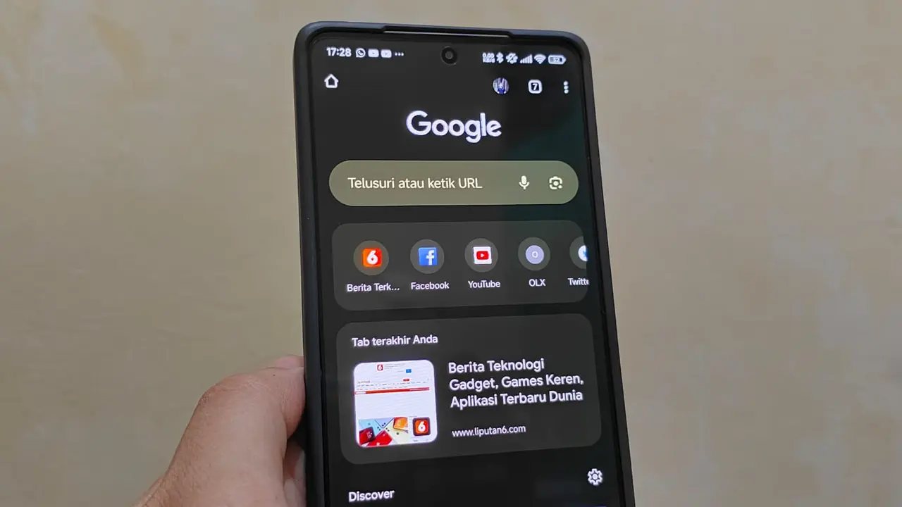 Google Chrome di Android