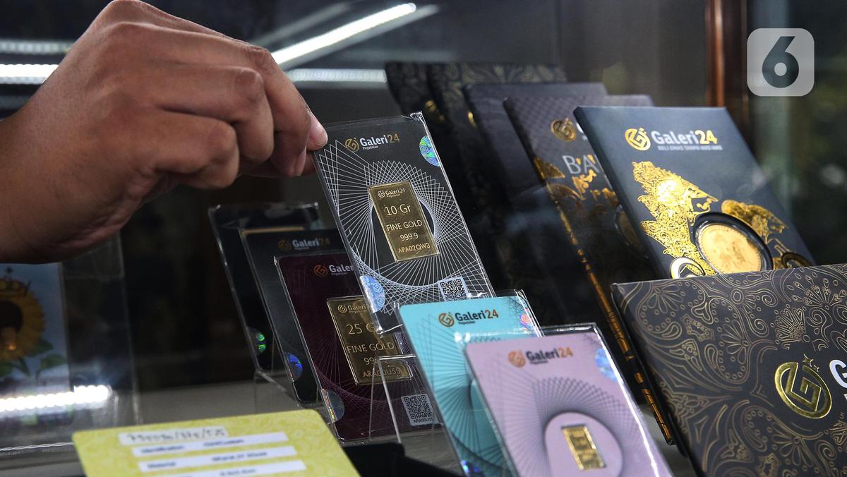 Hari Ini 14 Mei 2024: Harga Emas Antam, UBS dan Galeri24 di Pegadaian Masih Anjlok