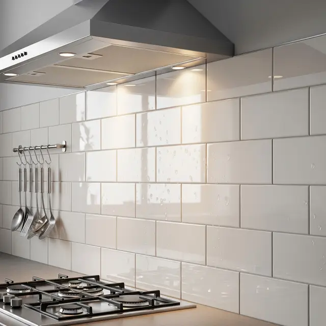 Material Dinding Dapur yang Mudah Dibersihkan dari Minyak