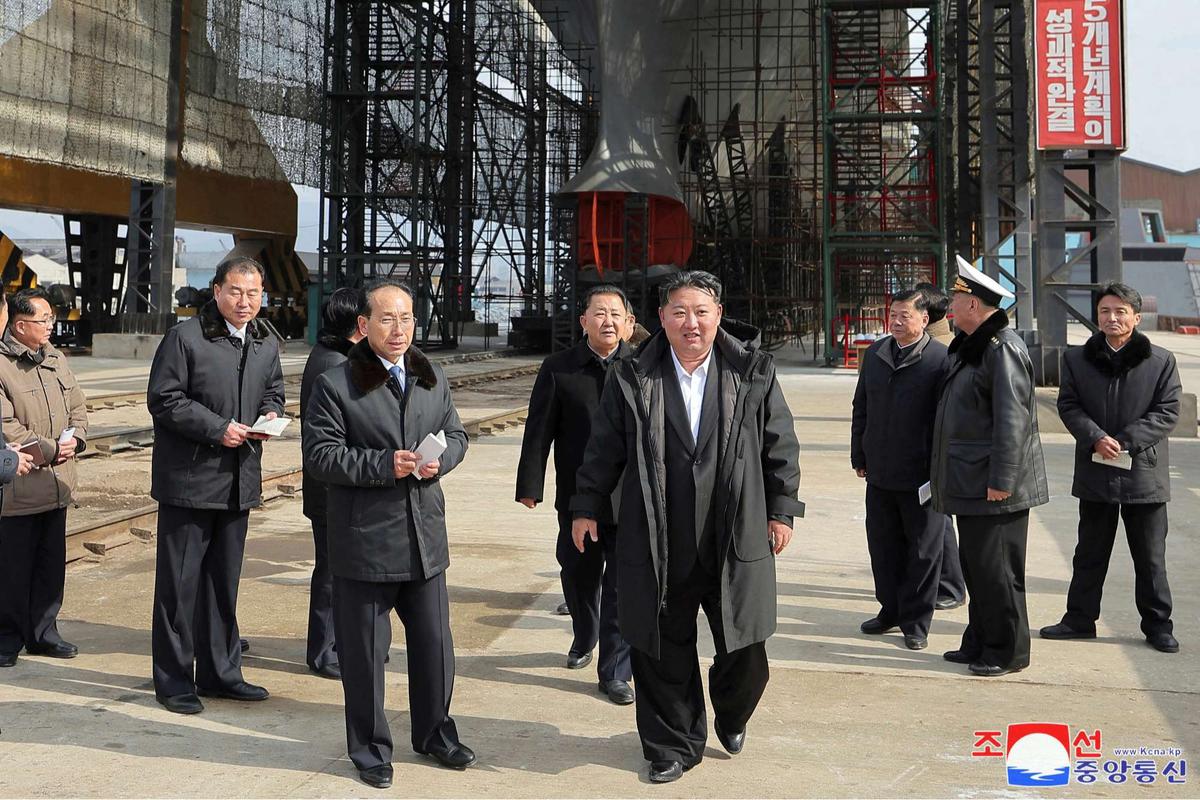 Kim Jong-un bangun kapal selam bertenaga nuklir