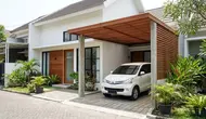 7 Desain Kanopi Carport dengan Kisi-Kisi Kayu untuk Mengurangi Panas Matahari