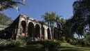 Pemandangan workshop situs Roberto Burle Marx, yang masuk kedalam daftar situs warisan dunia UNESCO, di Rio de Janeiro, Brasil, pada 27 Juli 2021. Situs tersebut diketahui memiliki sekitar 3.500 spesies tumbuhan, dengan mayoritas tanaman tropis asli Rio. (AP Photo/Mario Lobao)