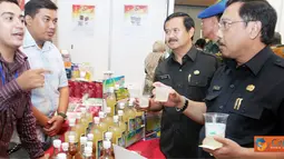 Citizen6, Bogor: Acara Bogor Halal Fair 2011 diselenggarakan mulai Senin (27/6) hingga Rabu (29/6), bertempat di Aula International IPB Convention Center. (Pengirim: Tri Iswanto)
 