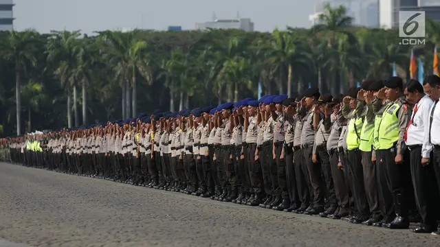 TNI dan Polri Gelar Apel Pengamanan Pilpres 2019
