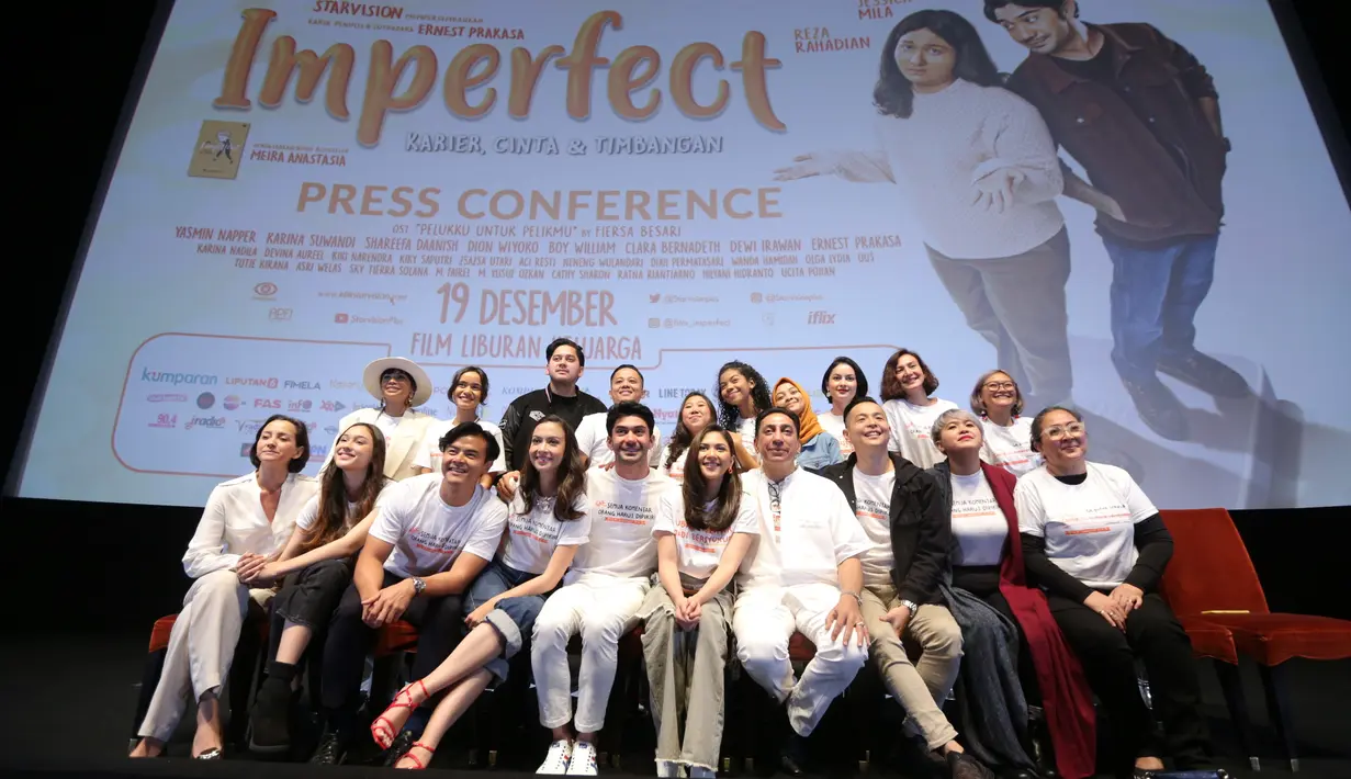 Reza Rahadian dan Jessica Mila (Daniel Kampua/Fimela.com)