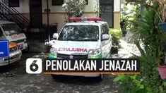 thumbnail jenazah ditolak karena diduga corona