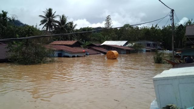 Bencana banjir di Malinau Kalimantan Utara