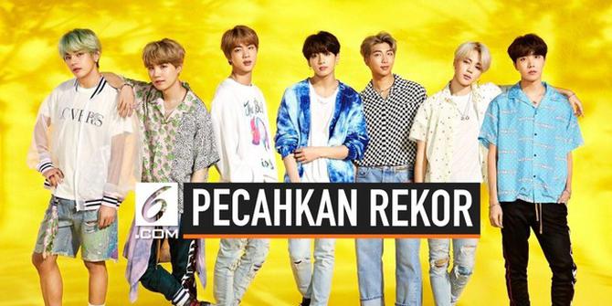 VIDEO:  BTS Jadi Musisi Pertama Sabet Sertifikat Million Seller di Jepang
