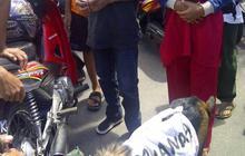 Ratusan warga bawa keranda mayat dan kambing ke PN Mungkid