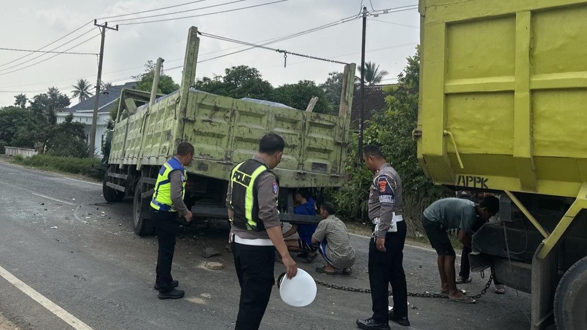 Kecelakaan Truk di Jalinsum, Korban Luka Berat