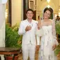 Nadine Chandrawinata akhirnya melabuhkan hatinya pada Dimas Anggara. Mereka menikah di Bhutan pada 5 Mei 2018 lalu dan menggelar resepsi di Lombok dan Jakarta. (Adrian Putra/Bintang.com)