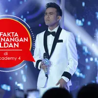 Berikut ini 5 fakta kemenangan Fildan di ajang kompetisi, D'Academy 4. (Foto: Deki Prayoga/Bintang.com, Desain: Nurman Abdul Hakim/Bintang.com)
