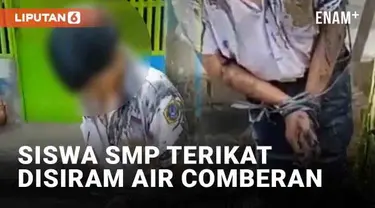 Media sosial dikejutkan oleh dugaan tindak perundungan atau bullying. Terekam seorang siswa SMP terikat dalam kondisi basah kuyup dan kotor. Perekam seorang wanita merasa resah dan menginterogasi siswa SMP tersebut.