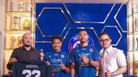 Arema FC memperkenalkan lagi 3 pemain barunya untuk musim depan/Ist