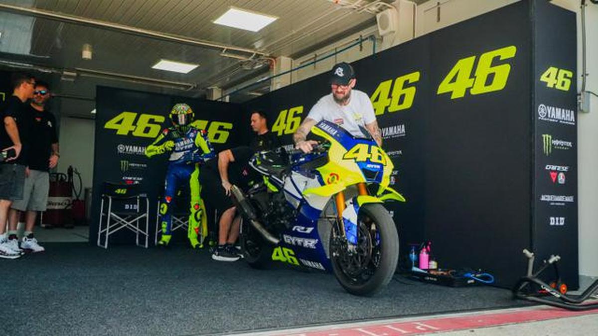 Kata-kata Valentino Rossi usai Kali Pertama Coba Sirkuit Mandalika: Aspalnya Sangat Bagus