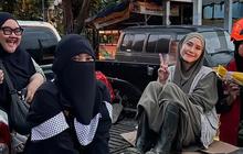 Aksi Zaskia Adya Mecca Bantu Korban Banjir Bogor, Sampai Rela Naik Pikap Demi Beri Bantuan