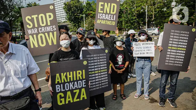 Aksi Amnesty International Indonesia untuk Palestina
