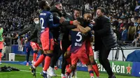 Drama Atletico Madrid Lolos ke 16 Besar Liga Champions: 3 Kartu Merah, Luis Suarez Mewek Diganti