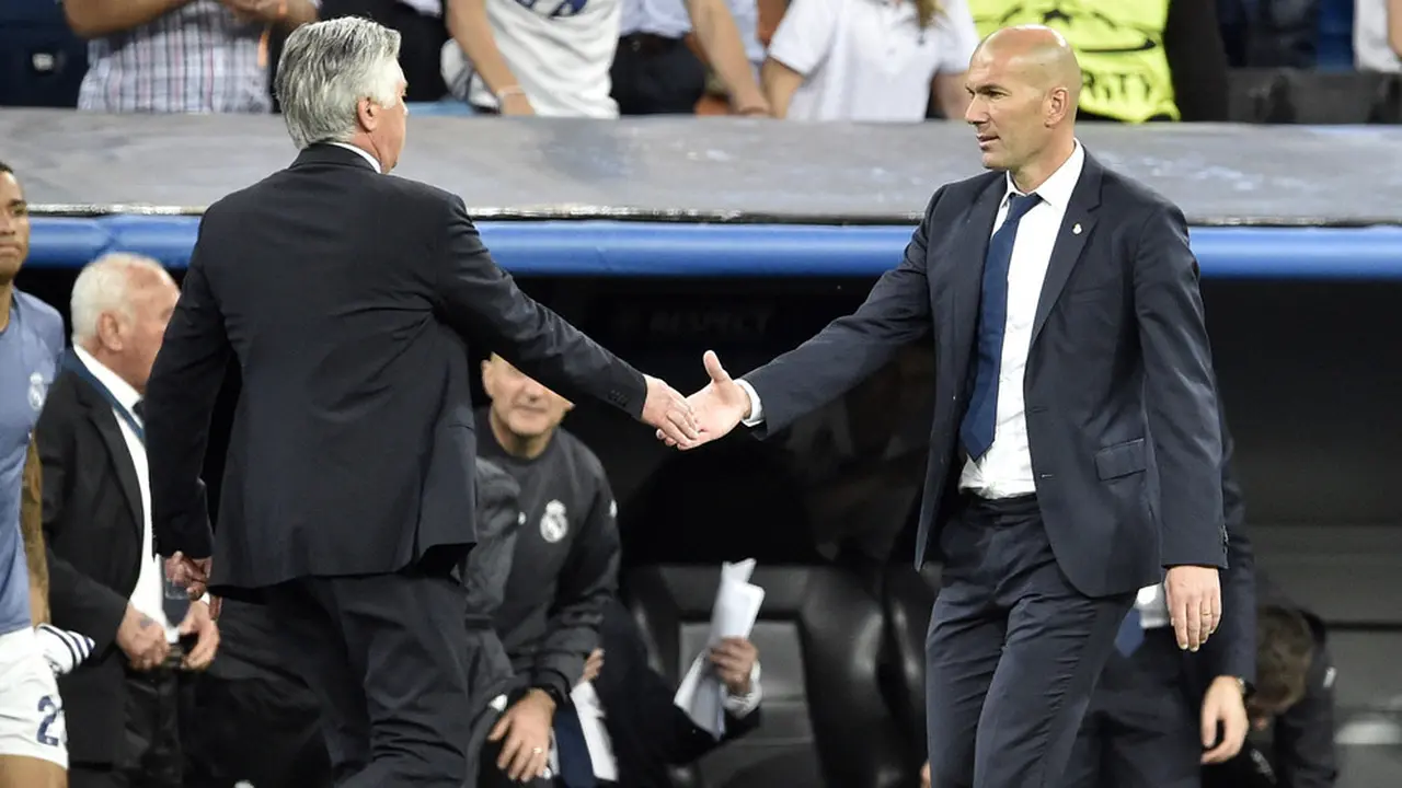 Carlo Ancelotti - Zinedine Zidane