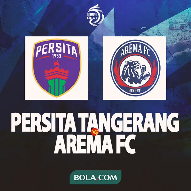 Liga 1 - Persita Tangerang vs Arema FC