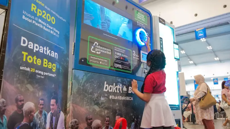 Sampah Botol Plastik di BCA Expo Capai 4.400, Langsung Didaur Ulang dan Bisa Jadi Uang untuk Nasabah