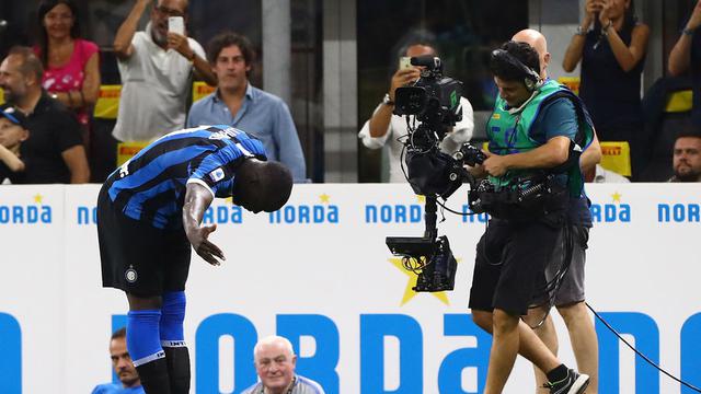 Selebrasi Romelu Lukaku