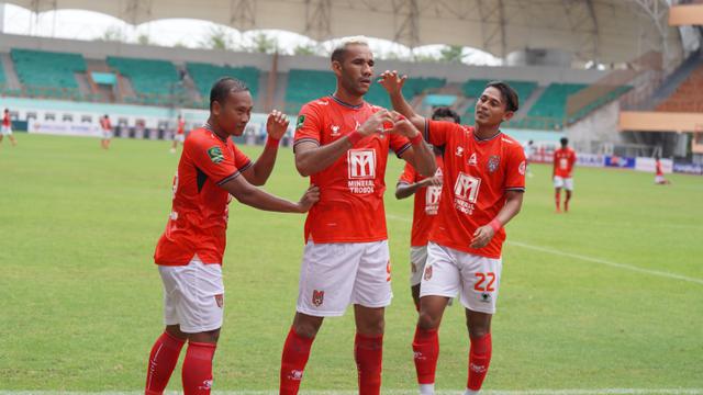 FOTO Malut United sukses melibas PSKC Cimahi pada lanjutan penyisihan grup Pegadaian Liga 2 2023/2024