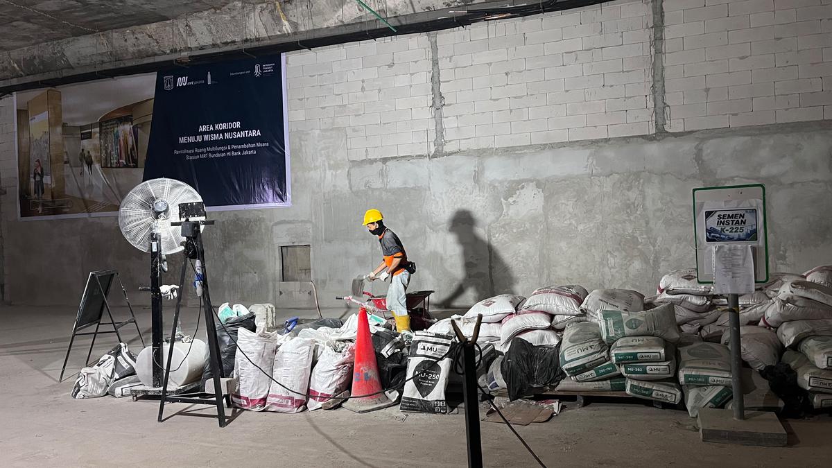 Ada Ruang Bawah Tanah Baru di MRT Bundaran HI, Ini Target Rampungnya