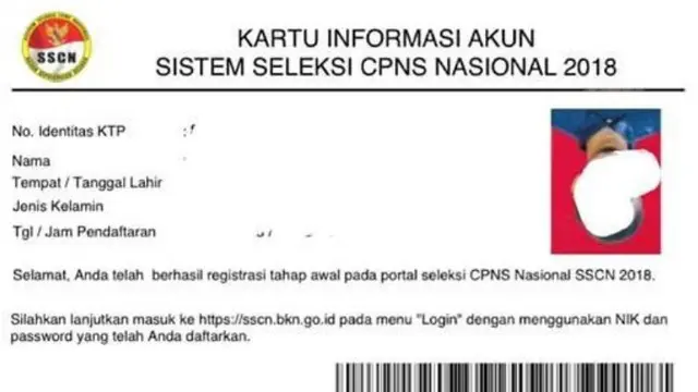 Bikin Ngakak, Kelakuan Kocak Foto Pendaftar CPNS