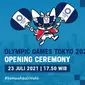 Opening Ceremony Olimpiade Tokyo 2020