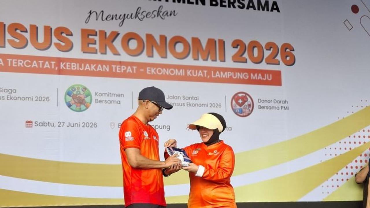 Sensus Ekonomi 2026 Jadi Instrumen Strategis Pembangunan Lampung, Kata Gubernur Mirzani Djausal