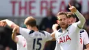 Kehebatan Harry Kane sebagai striker tunggal Spurs membuat Vincent Janssen hanya tampil sebanyak 3 kali saja di Premier League musim 2018/19 lalu.  ( AFP/Ben Stansall )