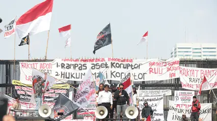 Dari Pati ke Jakarta Suarakan Pemberantasan Korupsi