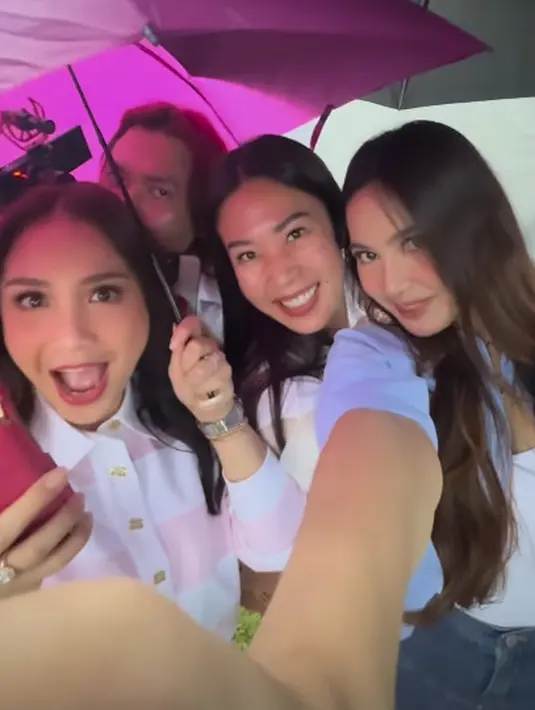 Mahalini Raharja terlihat makin cantik dengan rambut panjang cokelat yang flowy [@mahaliniraharja]