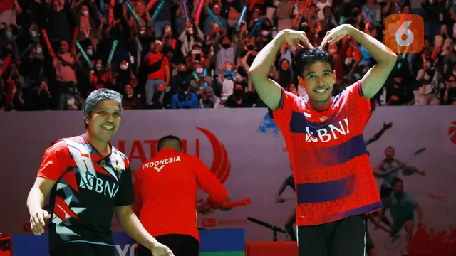 Chico Aura Dwi Wardoyo dan Irwansyah di semifinal Indonesia Masters 2023