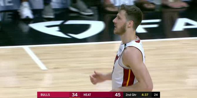 VIDEO : Cuplikan Pertandingan NBA, Heat 103 vs Bulls 92