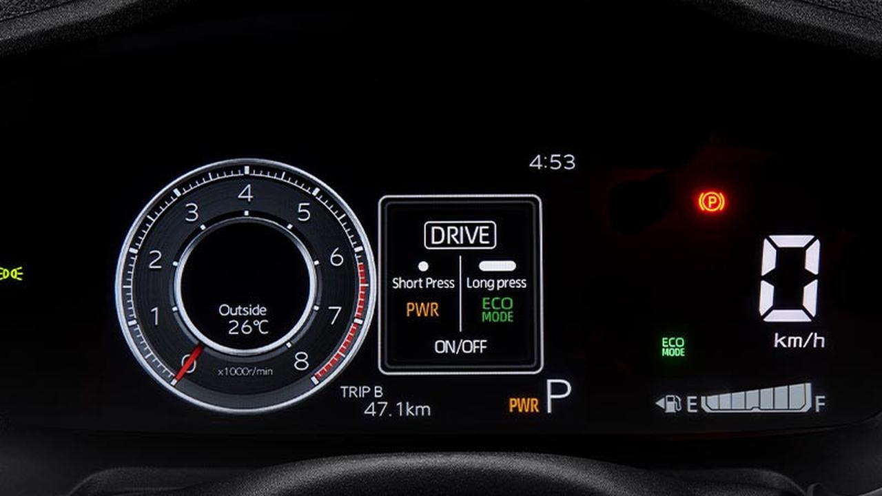 Speedometer digital di Toyota Vios terbaru
