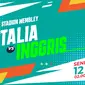 Italia vs Inggris (Liputan6.com/Abdillah)