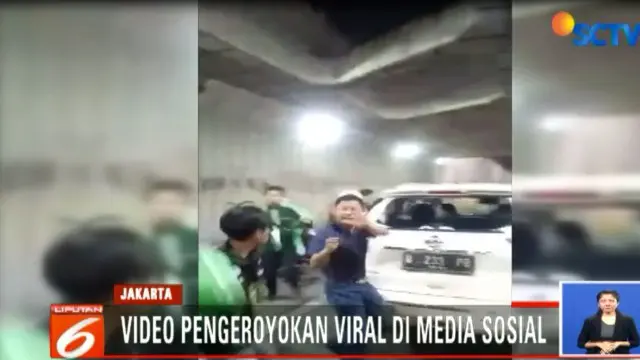 Polisi masih menyelidiki kasus pengeroyokan dan perusakan mobil, yang dilakukan  pengemudi ojek online terhadap pengemudi mobil di kawasan Senen, Jakarta Pusat.