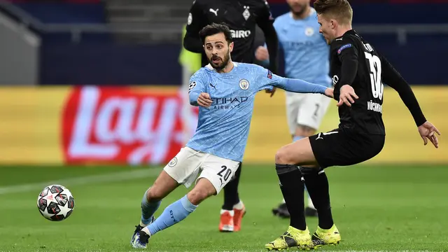 Manchester City Vs Borussia Monchengladbach