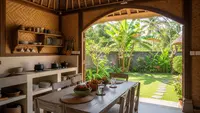 8 Inspirasi Rumah Minimalis Desa dengan Dapur Terbuka Menghadap Kebun Belakang