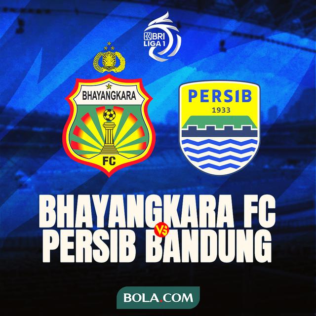 BRI Liga 1 - Bhayangkara FC Vs Persib Bandung