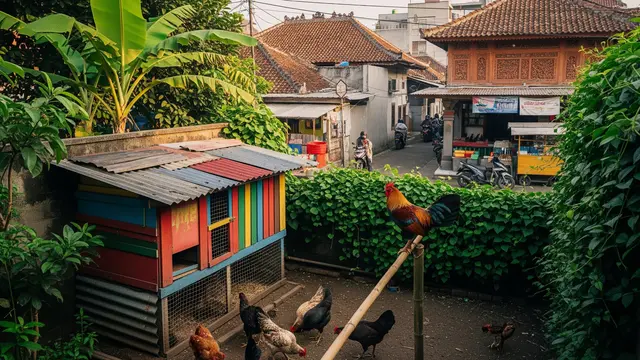 11 Tips Pelihara Ayam di Kota Minim Lahan, Aman  dan Tetap Rukun dengan Tetangga