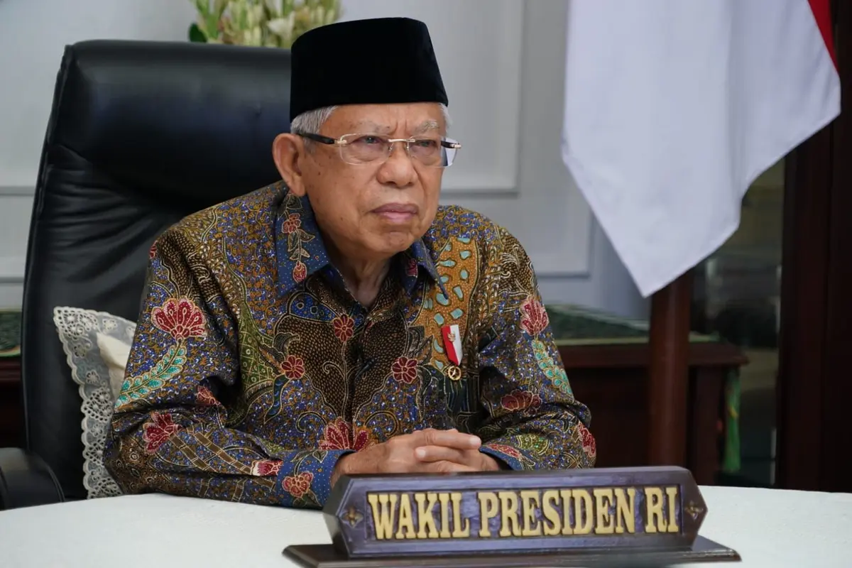 Wakil Presiden Ma'ruf Amin menyebut, konsep sustainable development menjadi dasar dalam pengembangan ekonomi dan keuangan syariah.