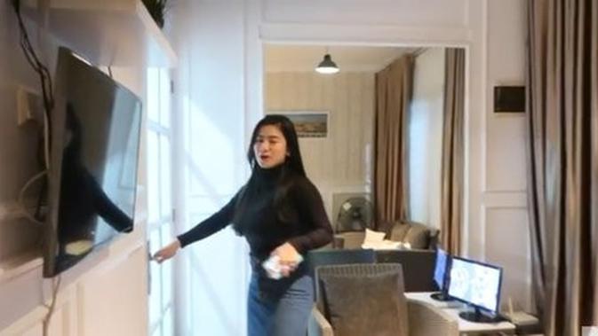Tampilan rumah Felicya Angelista. (Youtube Felicya Angelista via Merdeka.com)