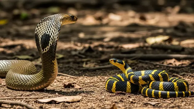 Ular Cobra dan Weling