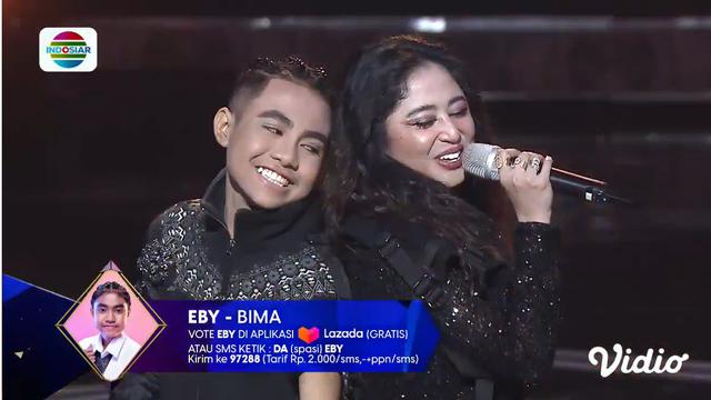 Eby (Bima) Bersama Dewi Perssik